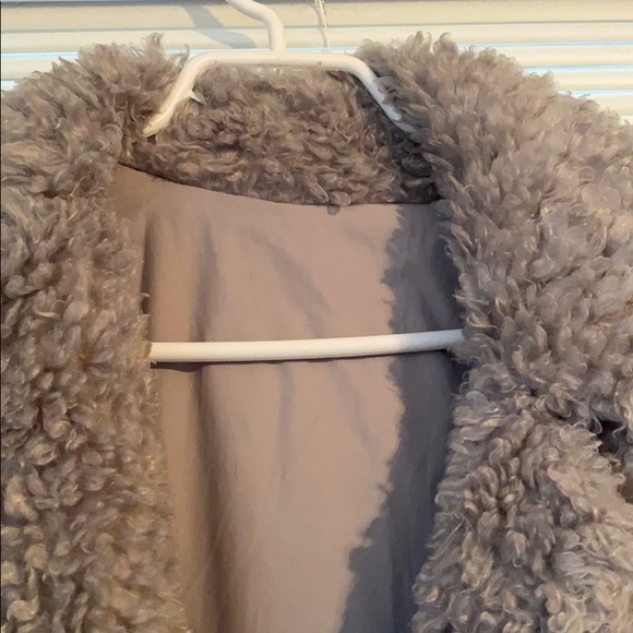 Kensie Ladies grey teddy bear coat - Picture 4 of 4